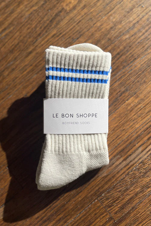 Boyfriend Socks - Ice - Image 6