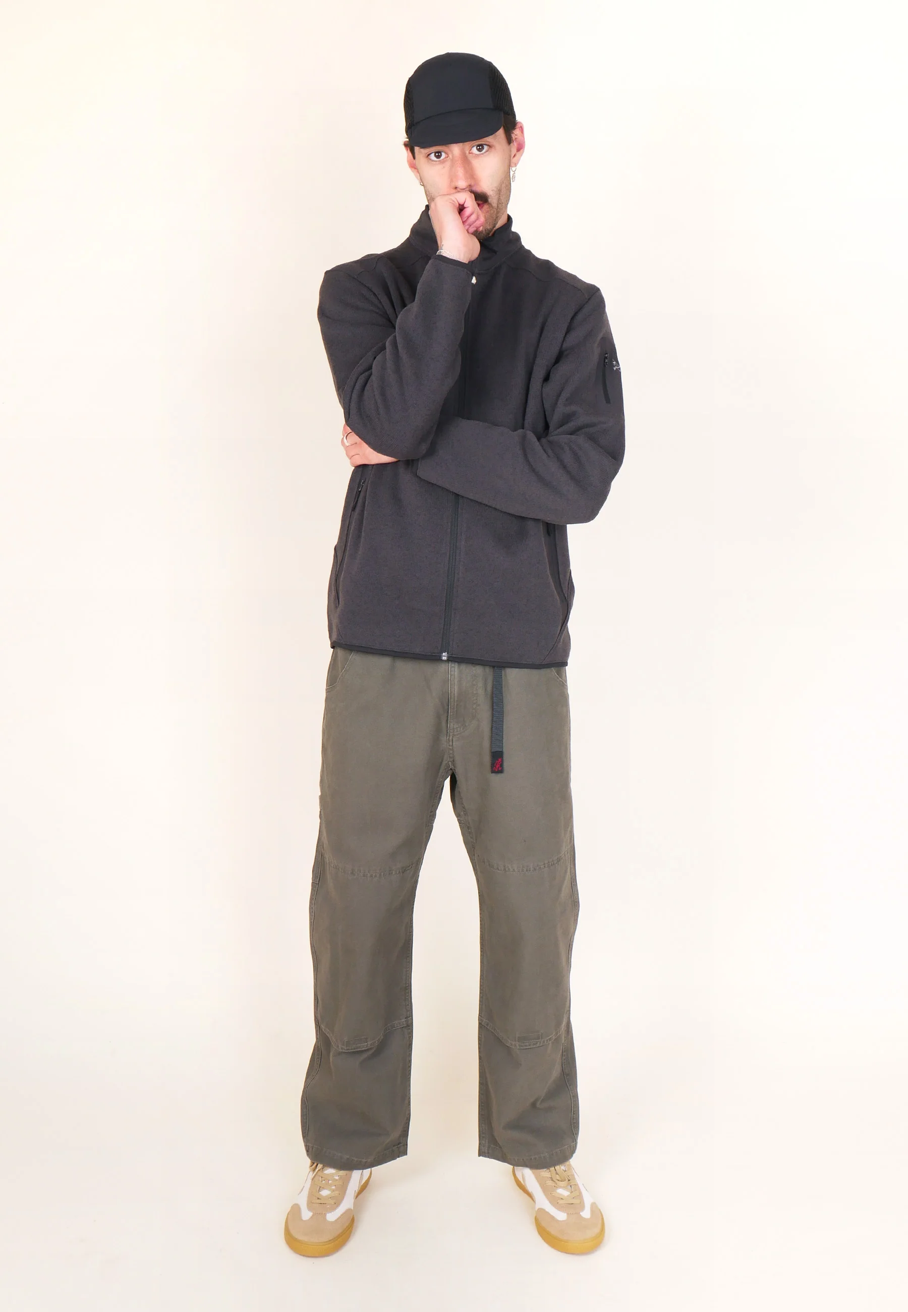 Covert Cardigan - Black Heather II - Image 4