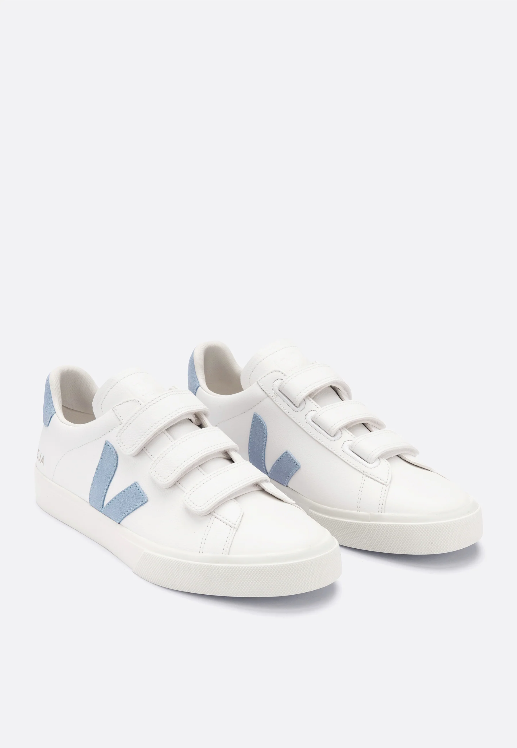 Recife Logo Chromefree Leather - Extra White/Steel - Image 3